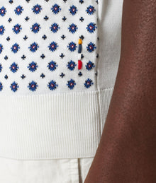 Horton Fiore Tailored Fit Silk-Cotton Pique Polo Shirt | Cashew