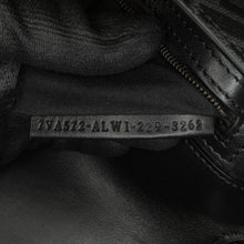 Fendi | Pre-Owned Zucca Coated Canvas And Calfskin Baguette Satchel | Black