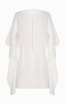 Illusion Winged Top | Ivory