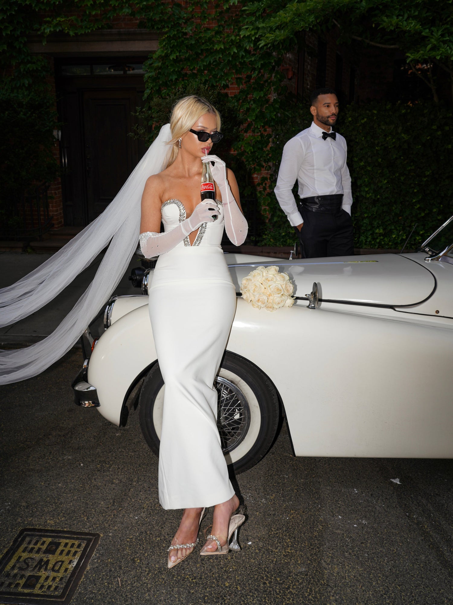 Cathedral Long Wedding Veil | White