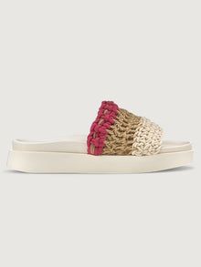 Inuikii | Loose Knitted Slide | Fuchsia