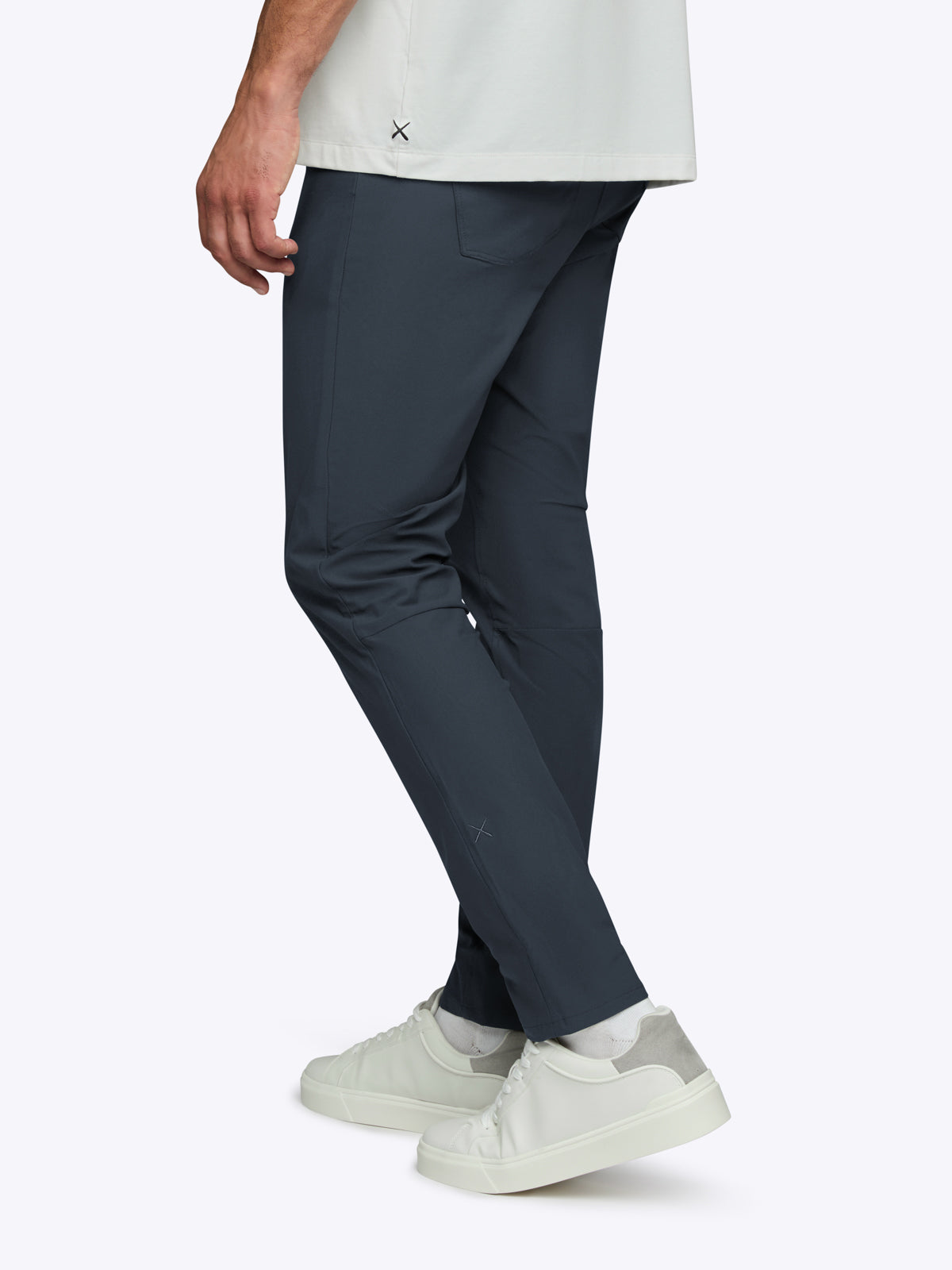 Mens | AO 5-Pocket Pant | Slim-Fit Versaknit | Iron Navy