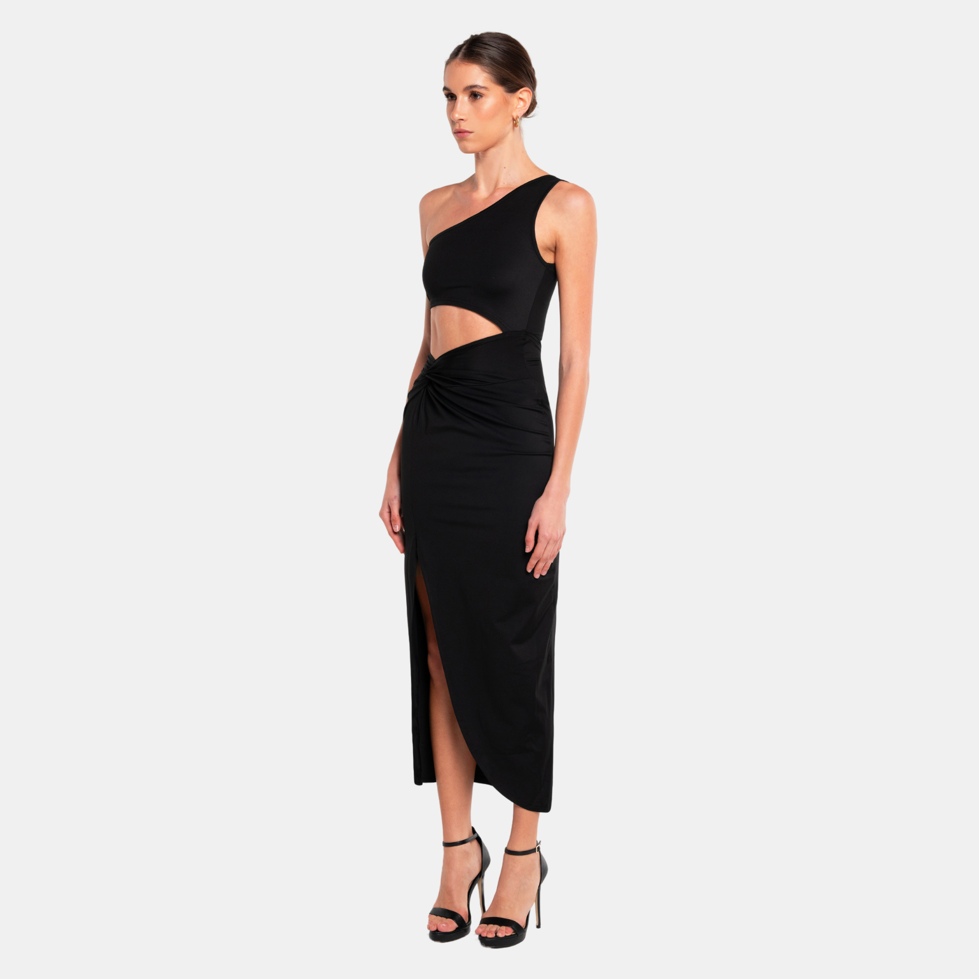 OW Collection Isabella Dress | Black Caviar