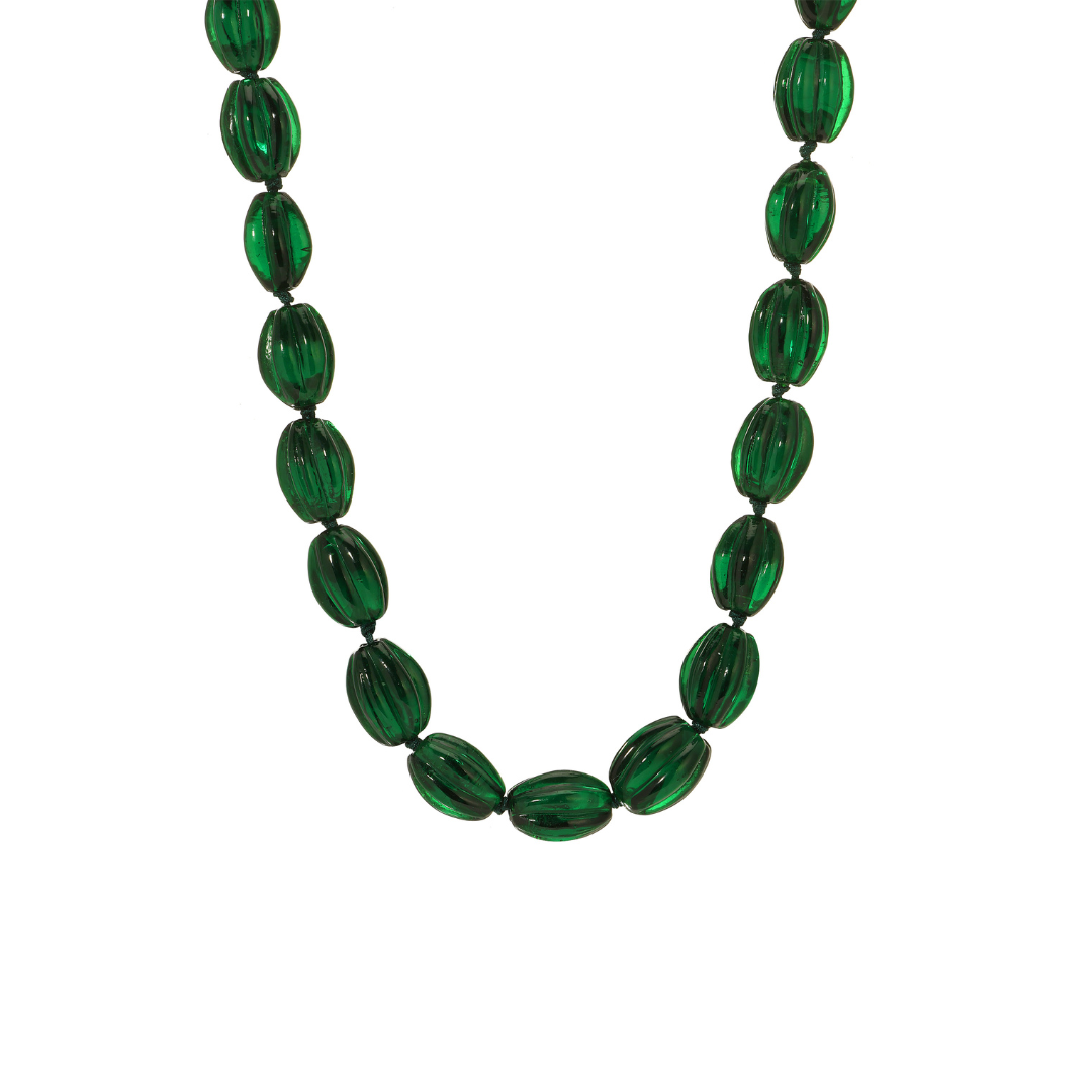 Isla Necklace | Cream Resin Beads