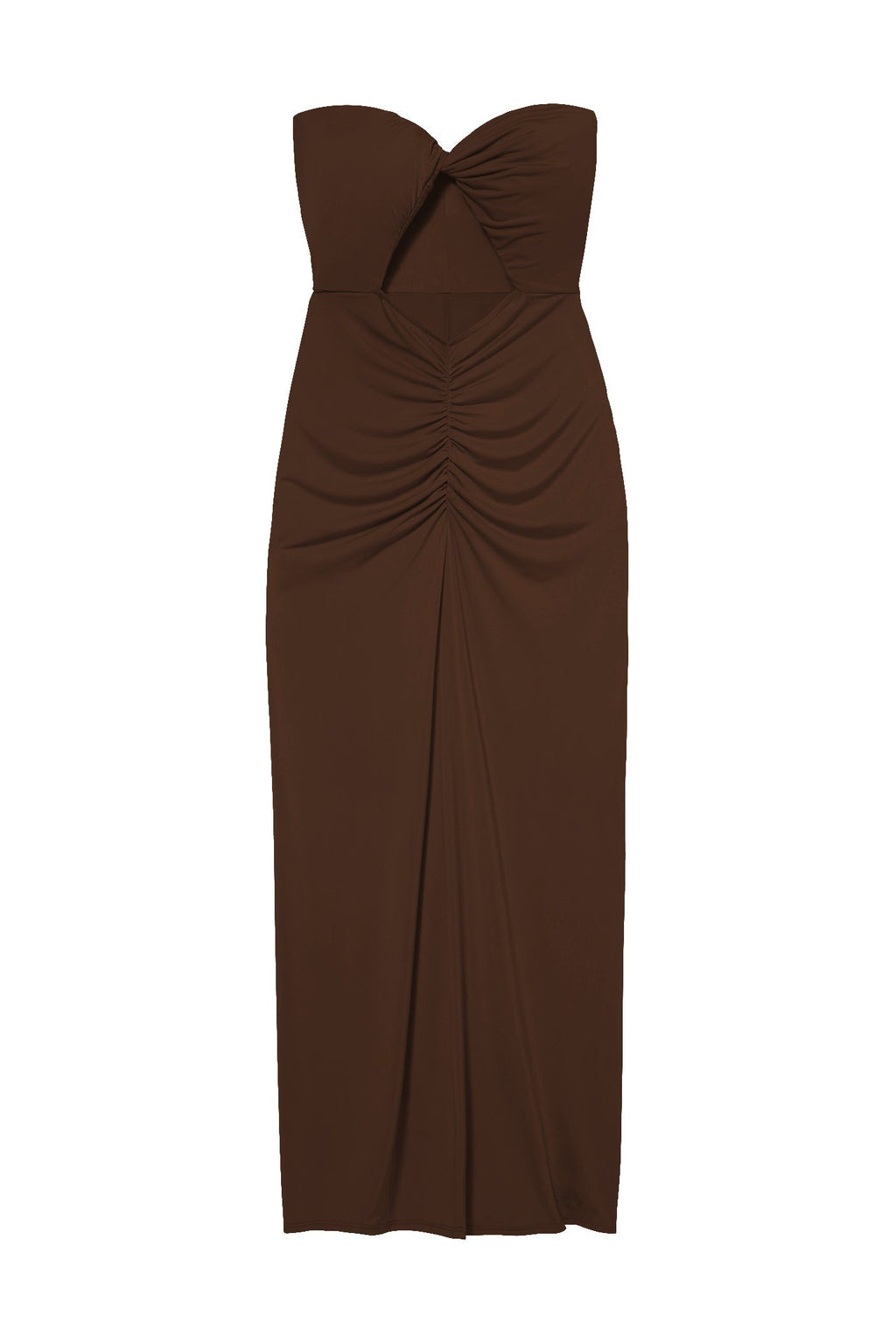 Iris Dress | Mocha Jersey