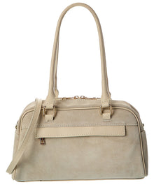 Isabella Rossetti | Womens | Kiki27 Suede Shoulder Bag | Beige