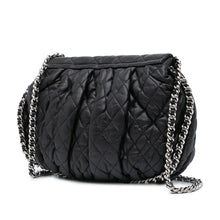 Chanel | Pre-Owned Large Lambskin Chain Around Flap | Black