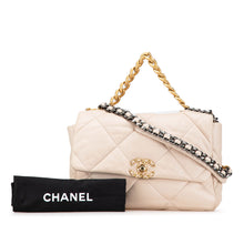 Chanel | Pre-Owned Large Lambskin 19 Flap | Brown/Beige