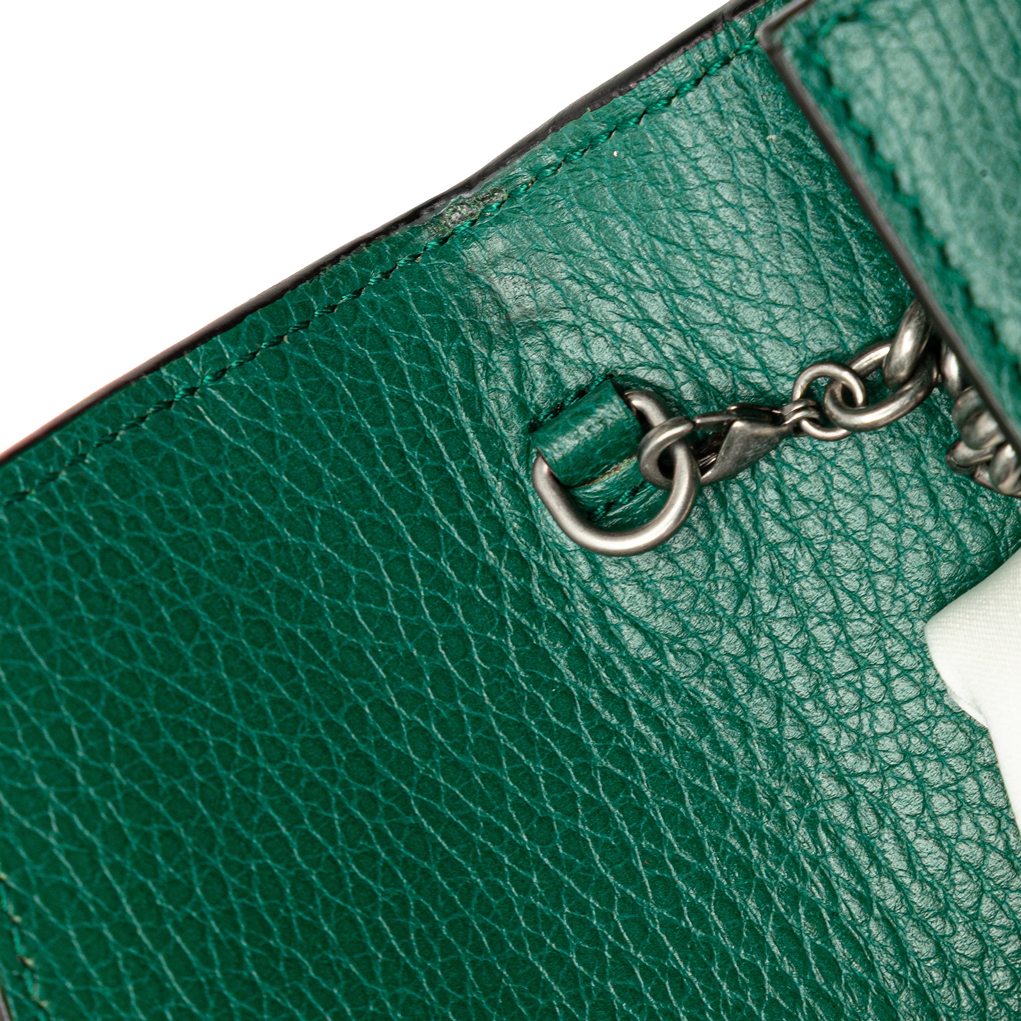 Gucci | Pre-Owned Mini Leather Dionysus Wallet on Chain | Green