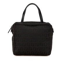 Fendi | Pre-Owned Mini Zucchino Canvas Handbag | Black
