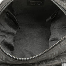 Fendi | Pre-Owned Mini Zucchino Canvas Handbag | Black