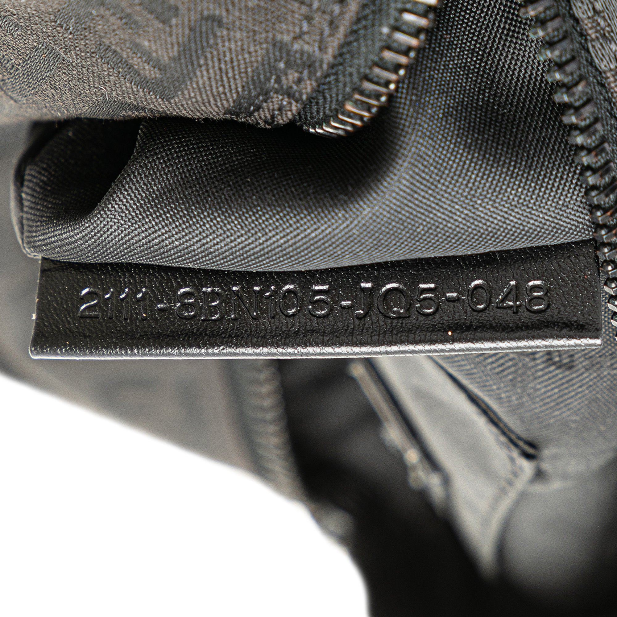 Fendi | Pre-Owned Mini Zucchino Canvas Handbag | Black