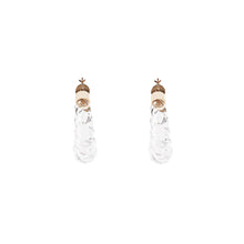 Janis Resin Hoop | Pearl