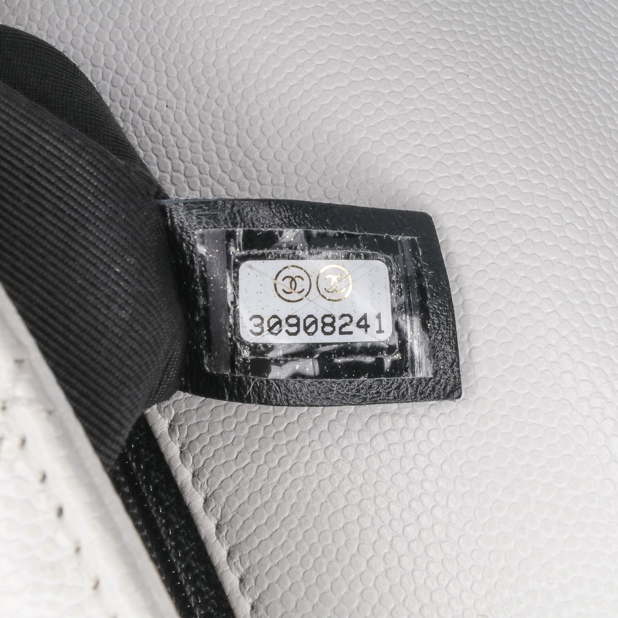 Chanel | Pre-Owned Medium Quilted Caviar My Everything Flap | White