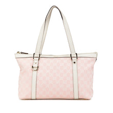 Gucci | Pre-Owned GG Canvas Abbey D Ring Tote | Pink