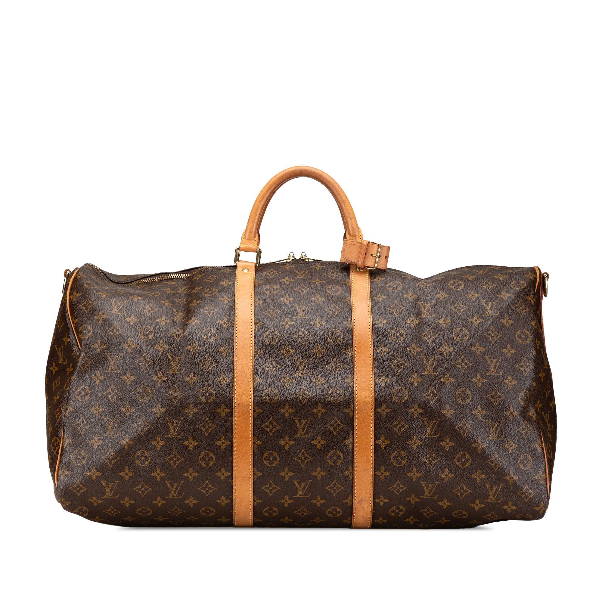 Louis Vuitton | Pre-Owned Monogram Keepall Bandouliere 60 | Brown