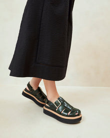 Judd Caged Sandal | Forest