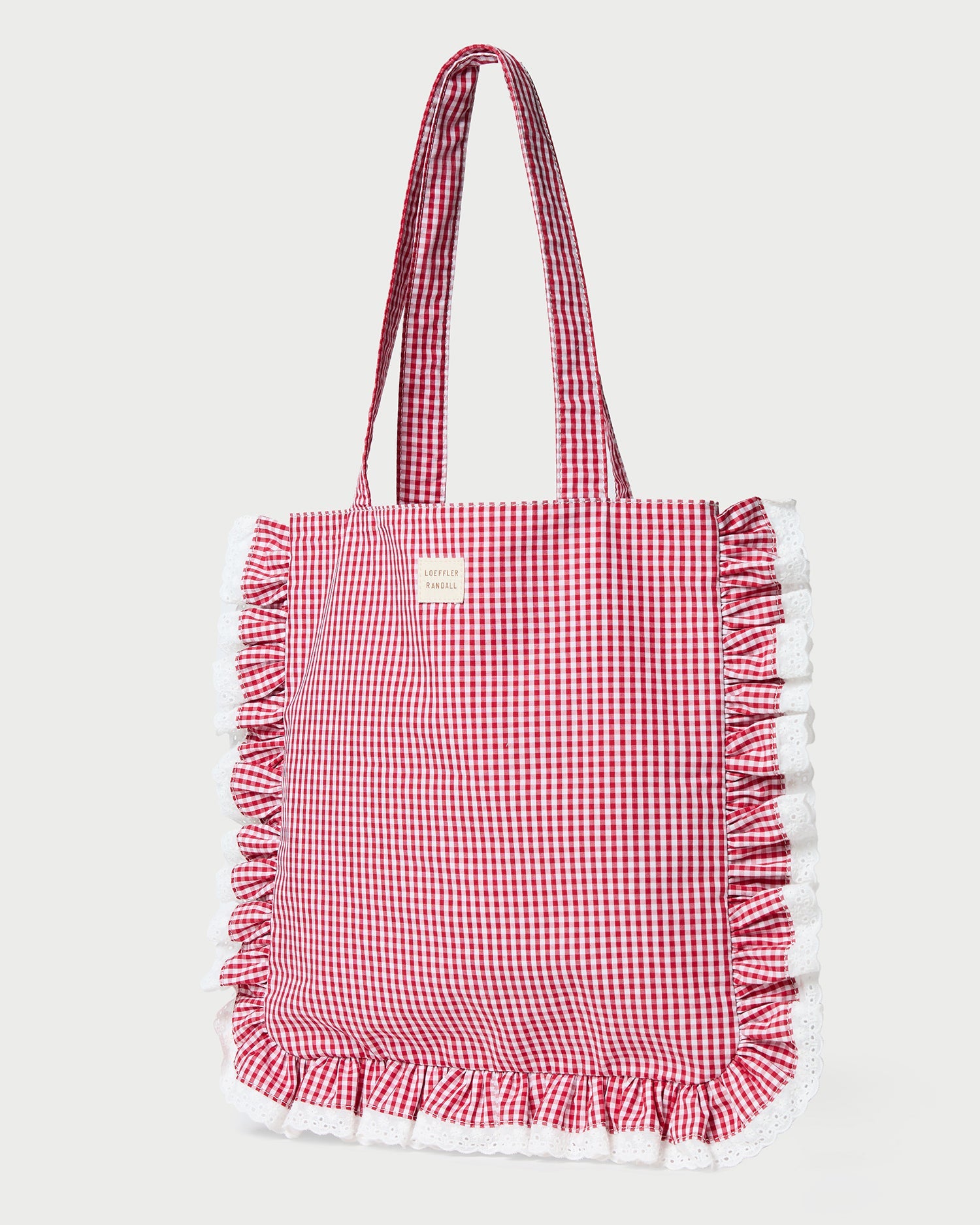Color: White/Red Gingham