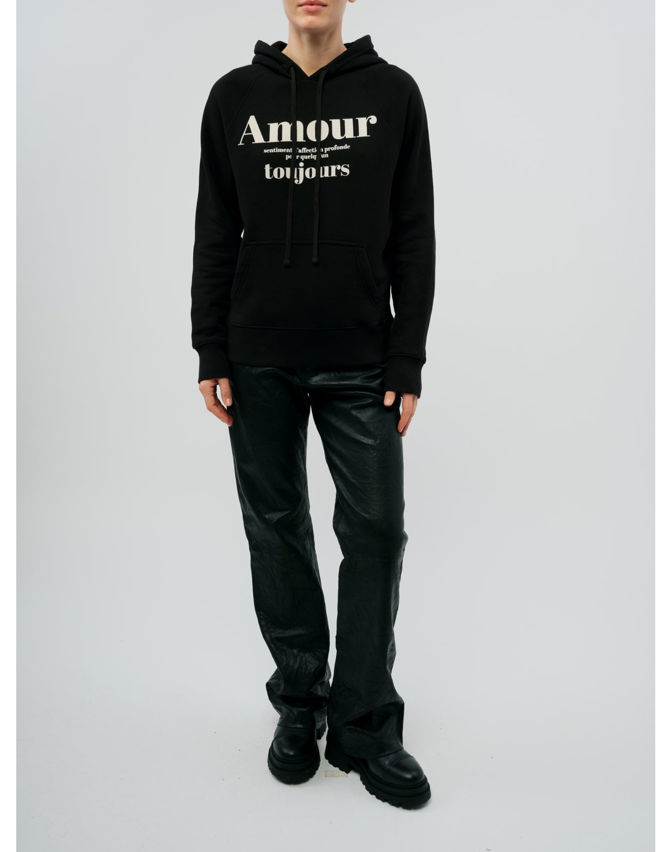 Clipper Mo Amour TJS Flock Sweatshirt | Black