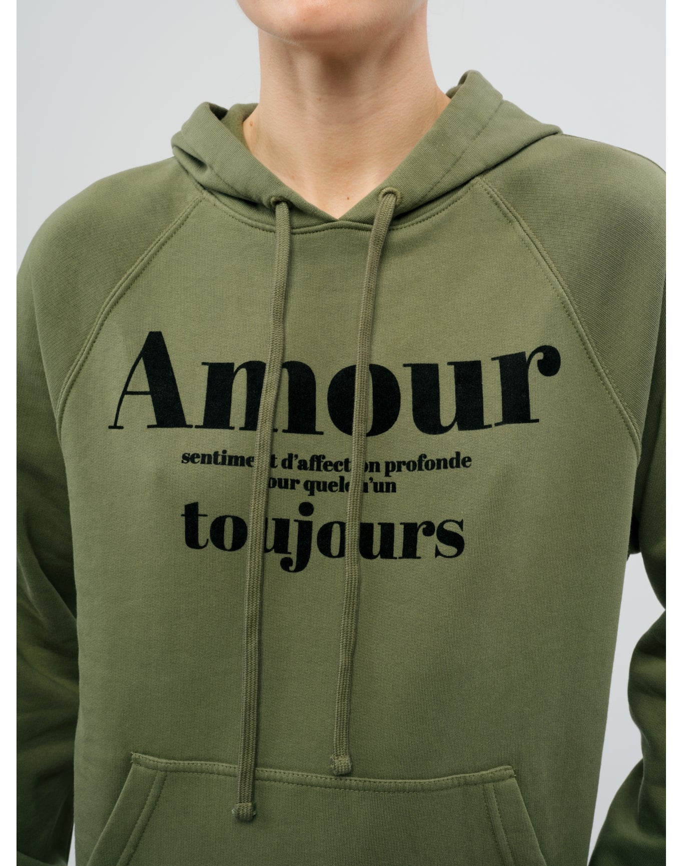 Clipper Mo Amour Tjs Flock Sweatshirt | Used Khaki
