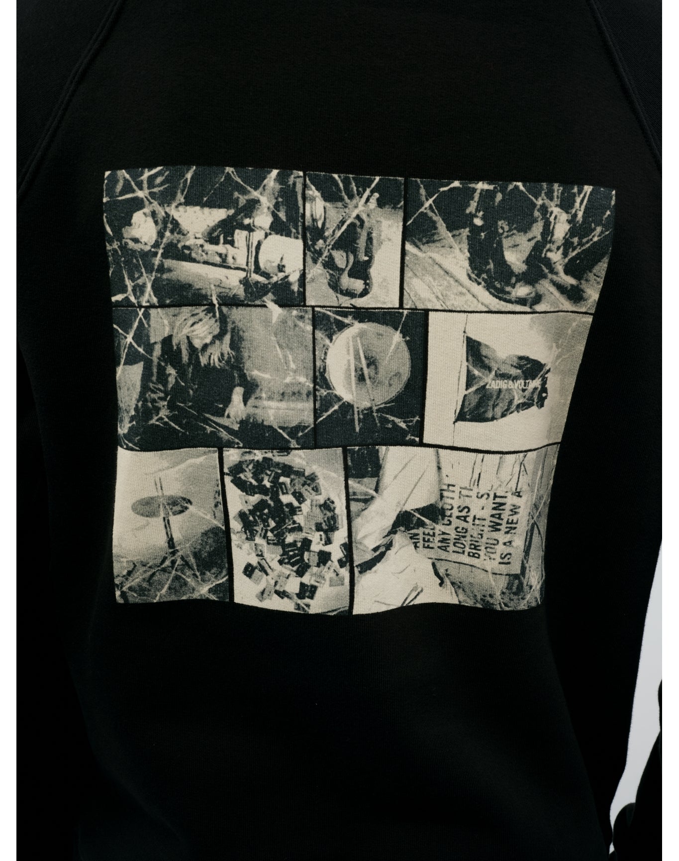 Clipper Mo Photo ZV Sweatshirt | Black
