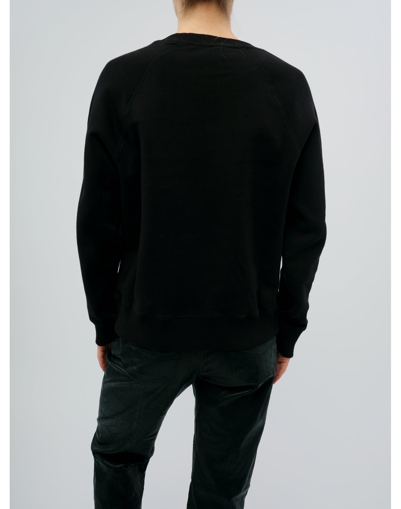 Upper Mo Heart Strass Sweatshirt | Black