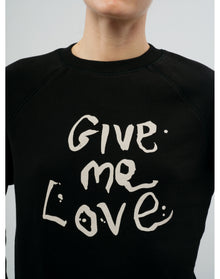 Upper Mo Give Me Love Sweatshirt | Black