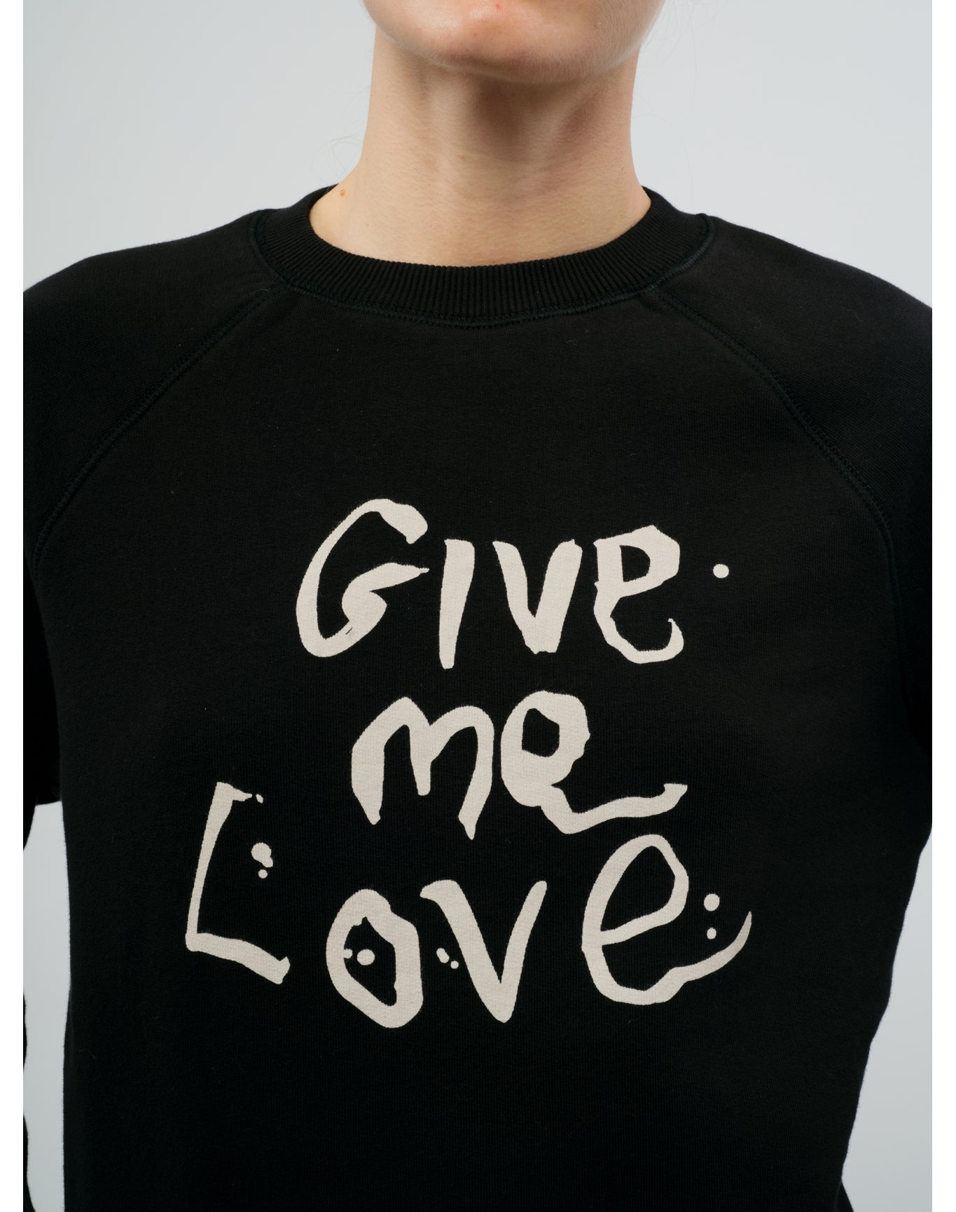 Upper Mo Give Me Love Sweatshirt | Black
