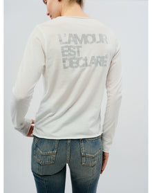 Tunisien Ml Cl Amour D Strass T-Shirt | Beige