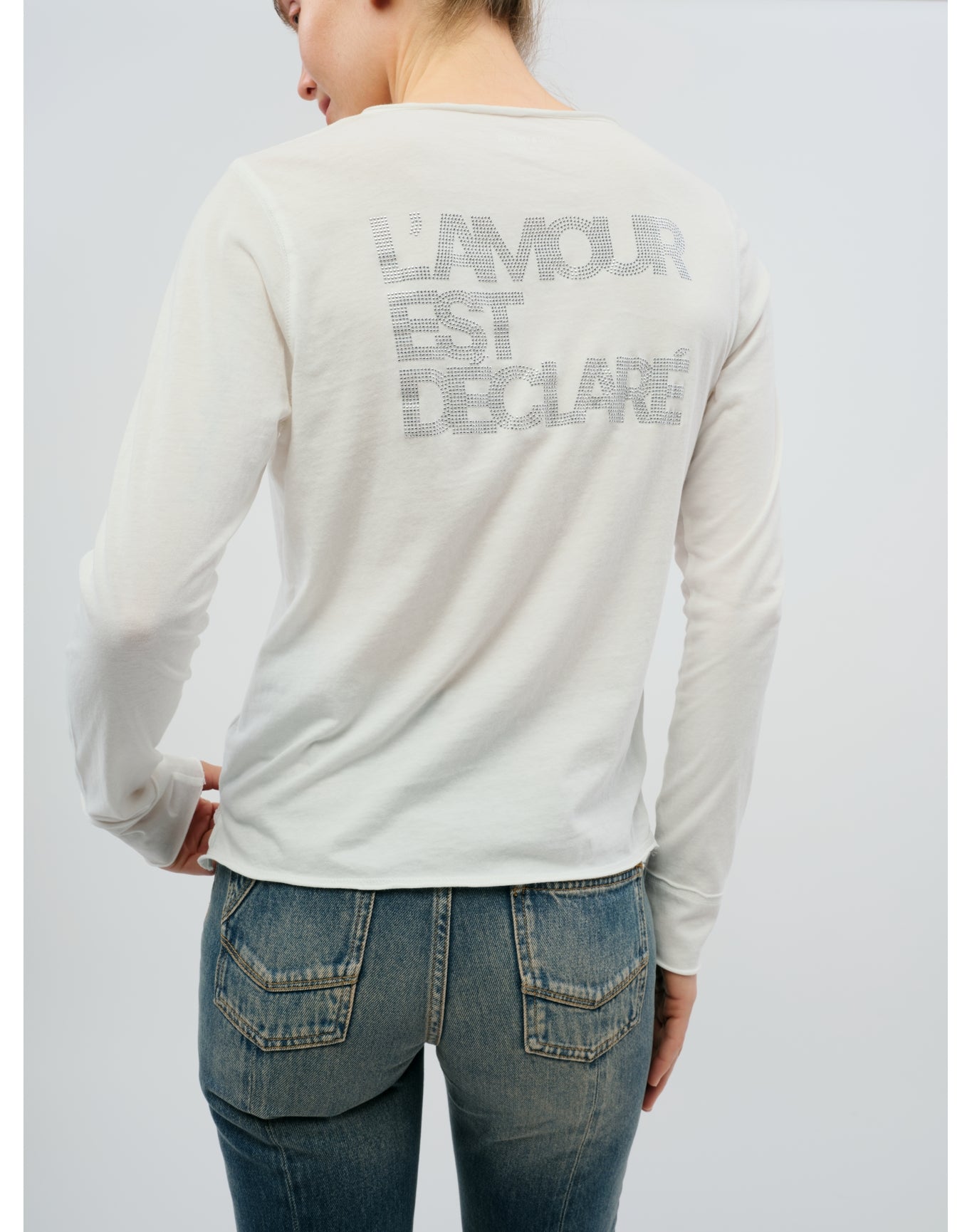 Tunisien Ml Cl Amour D Strass T-Shirt | Beige
