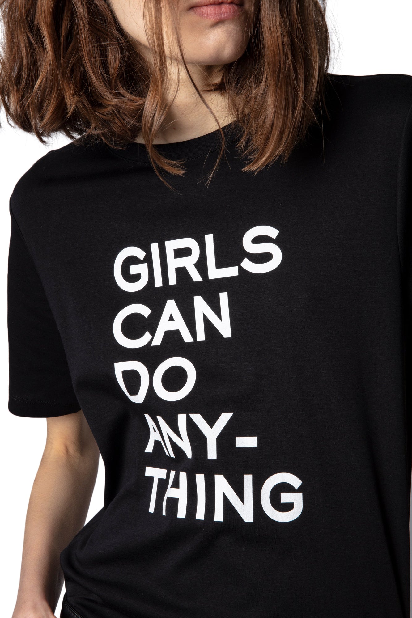 Bella Perm T-Shirt | Black