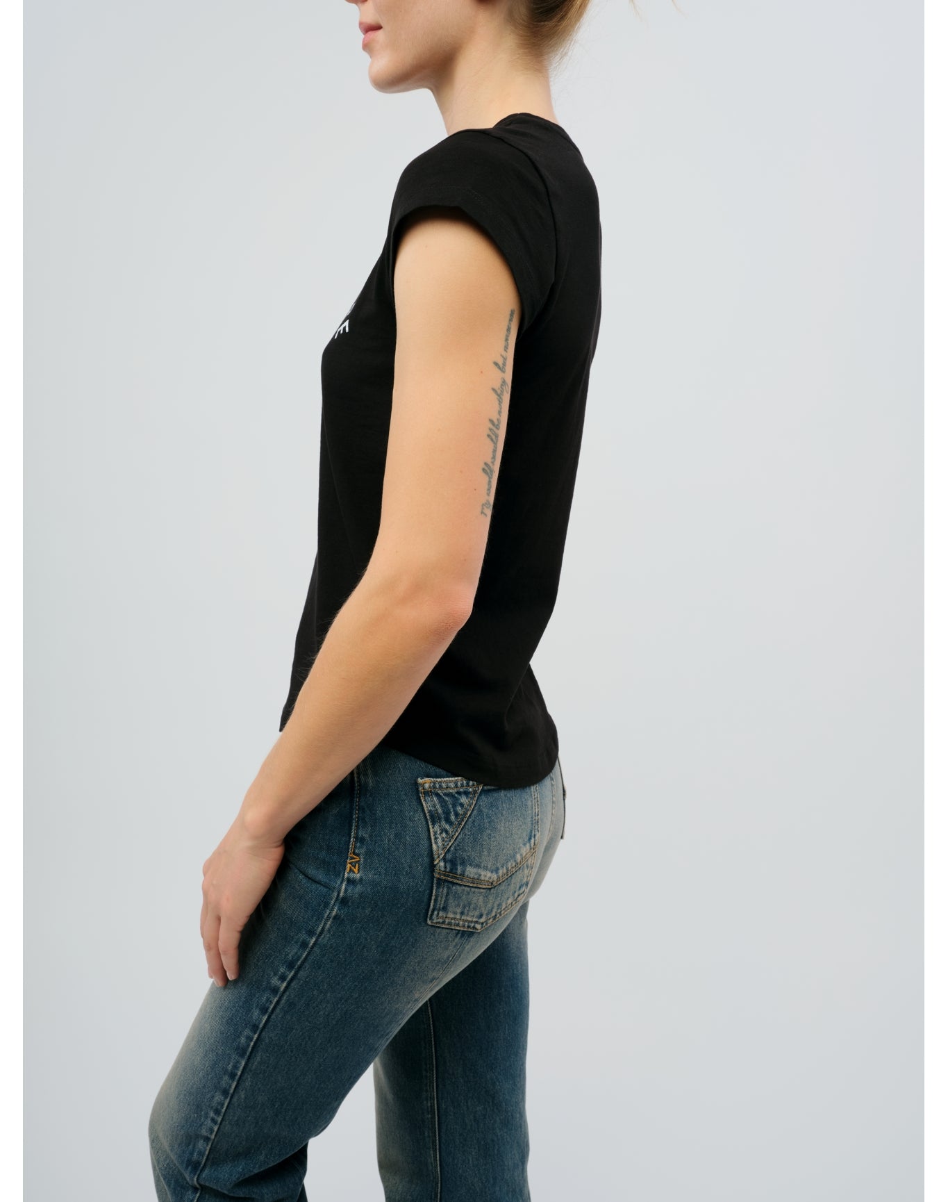 Skinny HC Z T-Shirt - I | Black