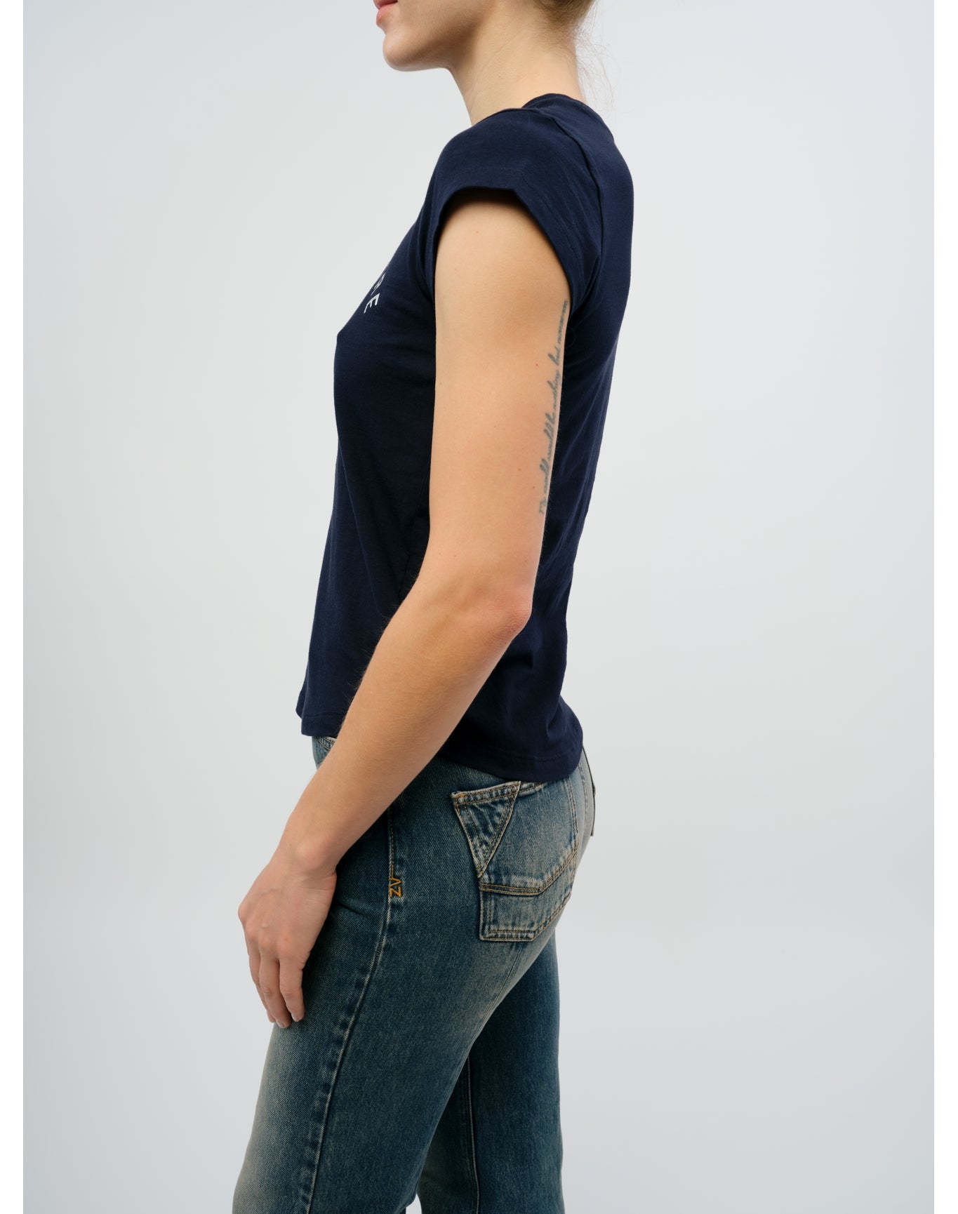 Skinny HC Z T-Shirt - I | Navy Blue