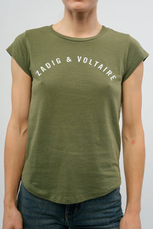 Skinny HC Z T-Shirt - I | Used Khaki