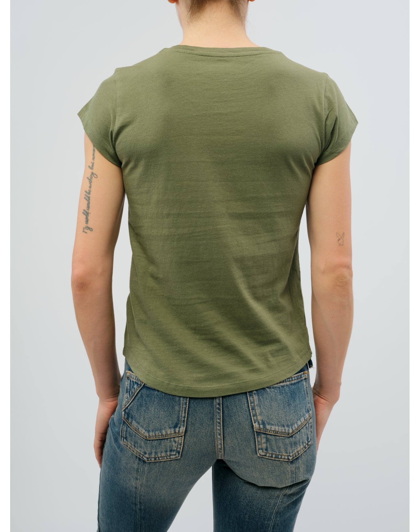 Skinny HC Z T-Shirt - II | Used Khaki