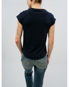 Skinny HC Amour Pour TJS T-Shirt | Navy Blue