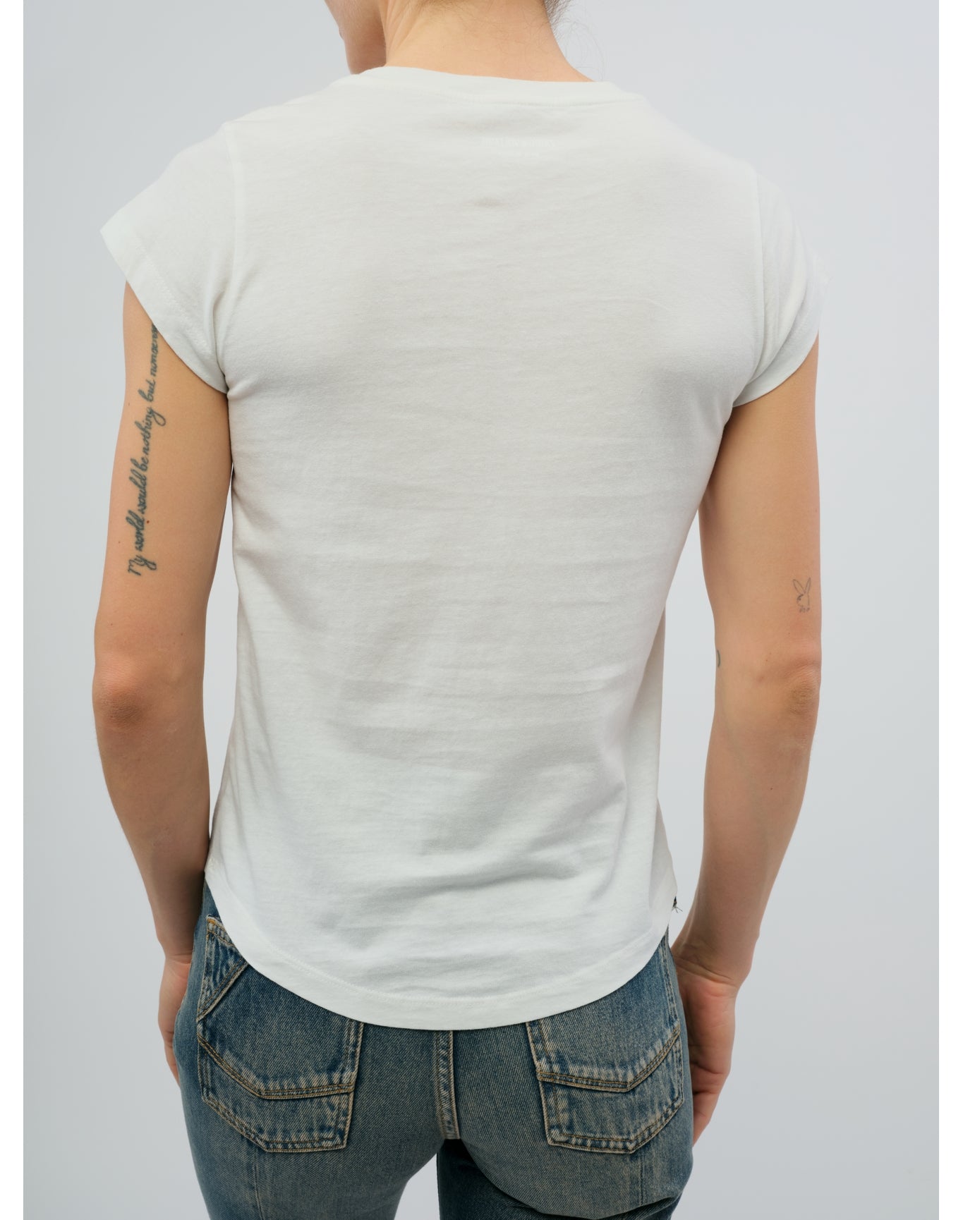 Skinny HC Amour Pour TJS T-Shirt | Beige