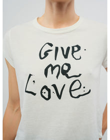 Woop Hc Give Me Love T-Shirt | Beige