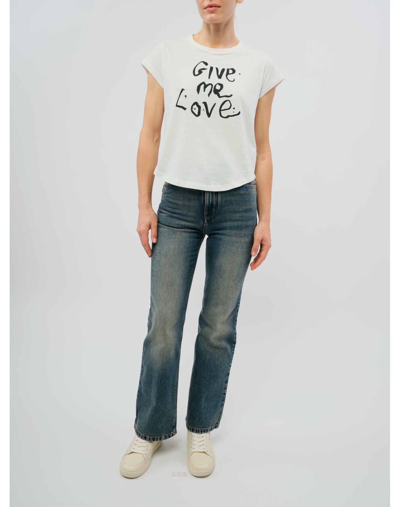 Woop Hc Give Me Love T-Shirt | Beige