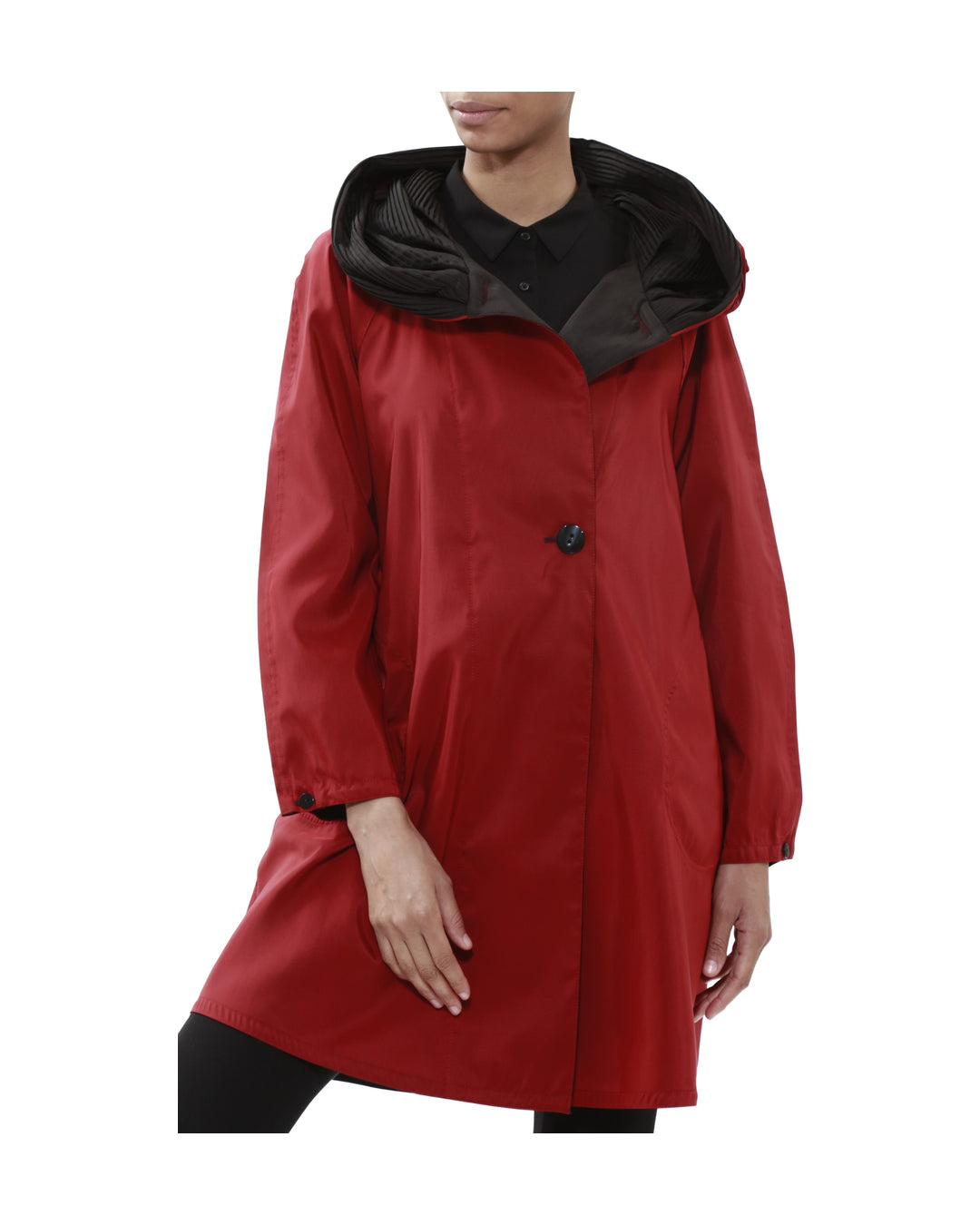 Mycra Pac | Women | Women's Raincoat | Red/Black