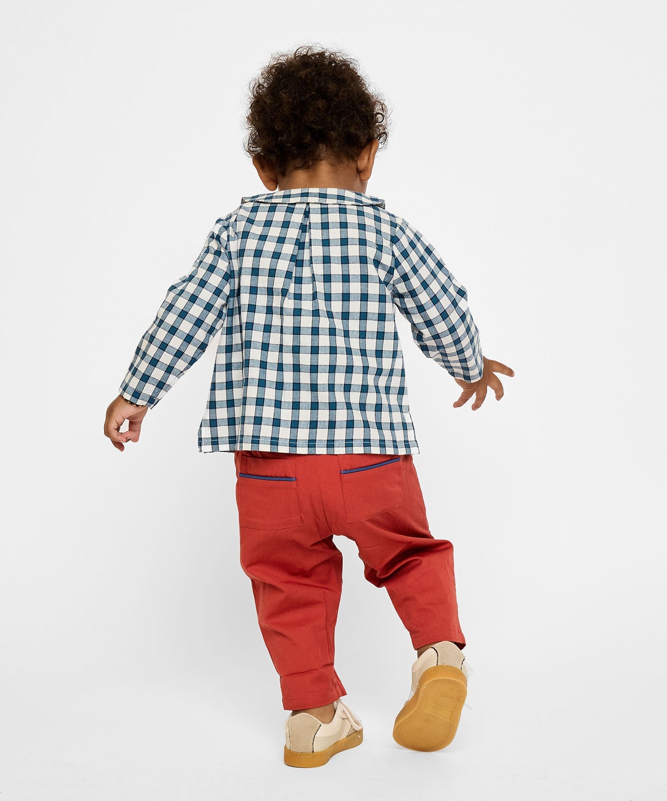 Boys | Jefferson Baby Shirt | Blue