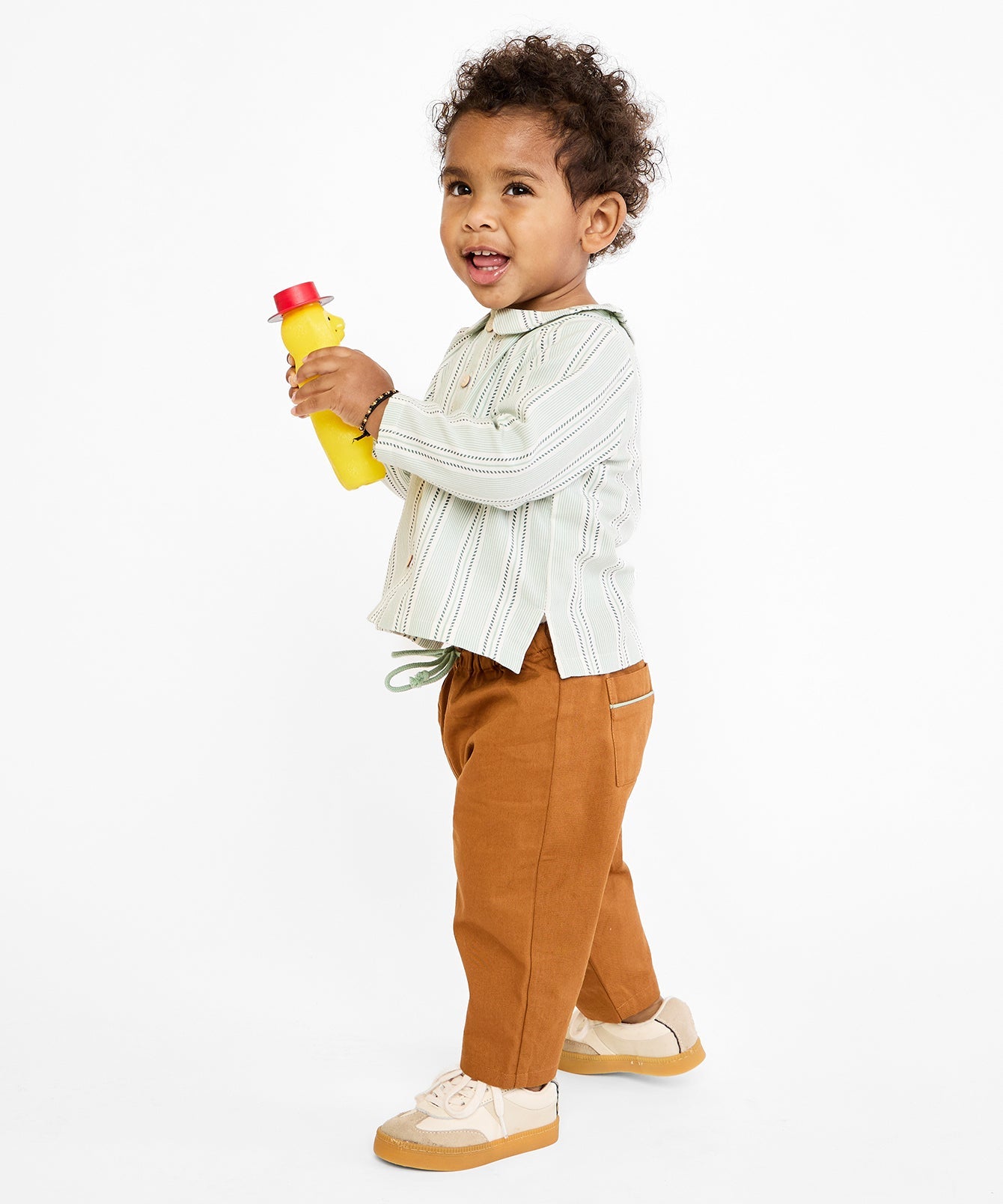 Boys | Jefferson Baby Shirt | Green