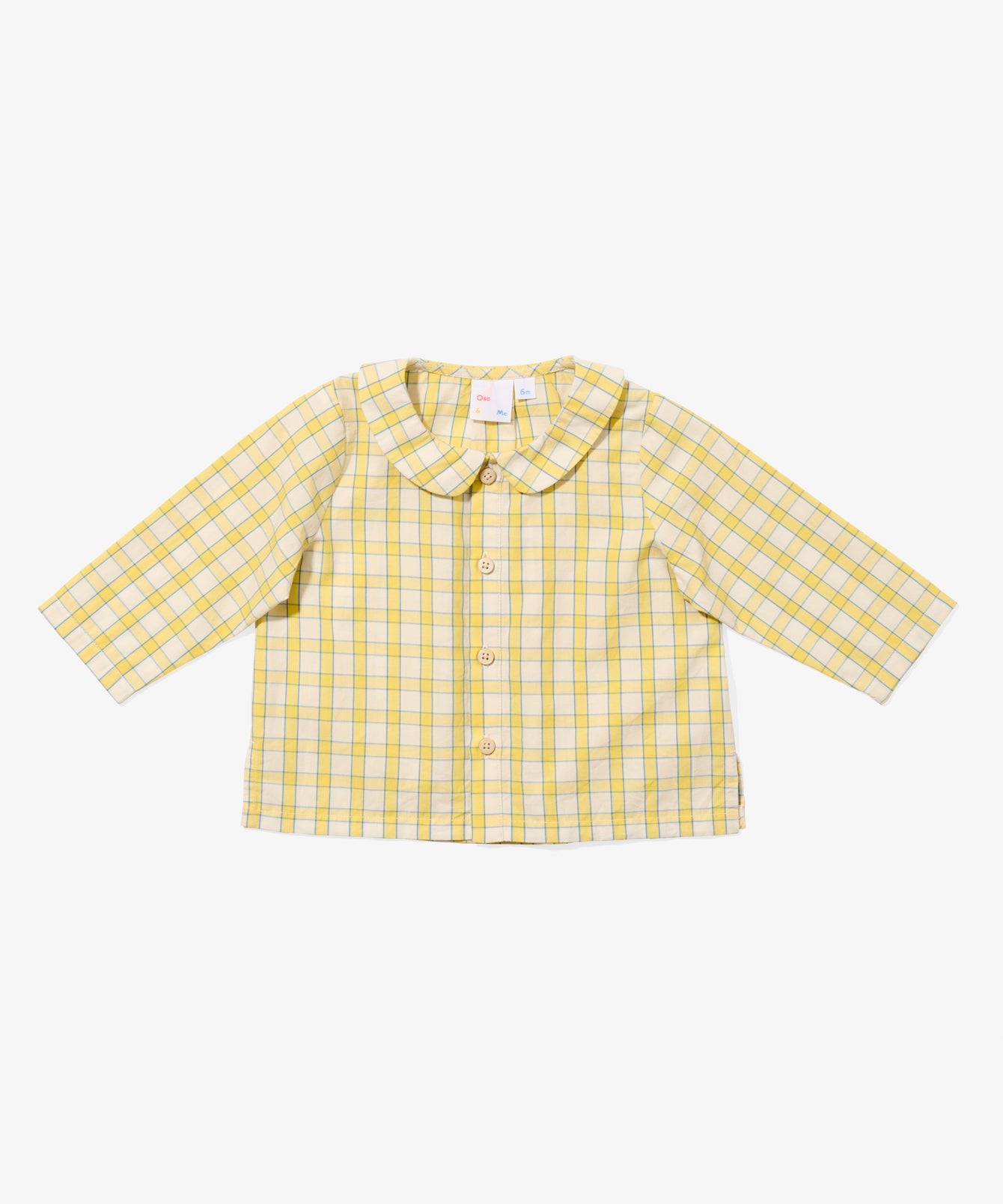 Boys | Jefferson Baby Shirt | Yellow