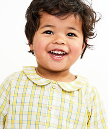 Boys | Jefferson Baby Shirt | Yellow
