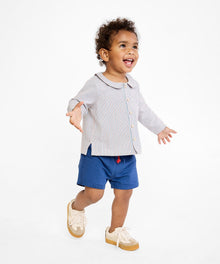 Boys | Jefferson Baby Shirt | Red/Blue/Multi