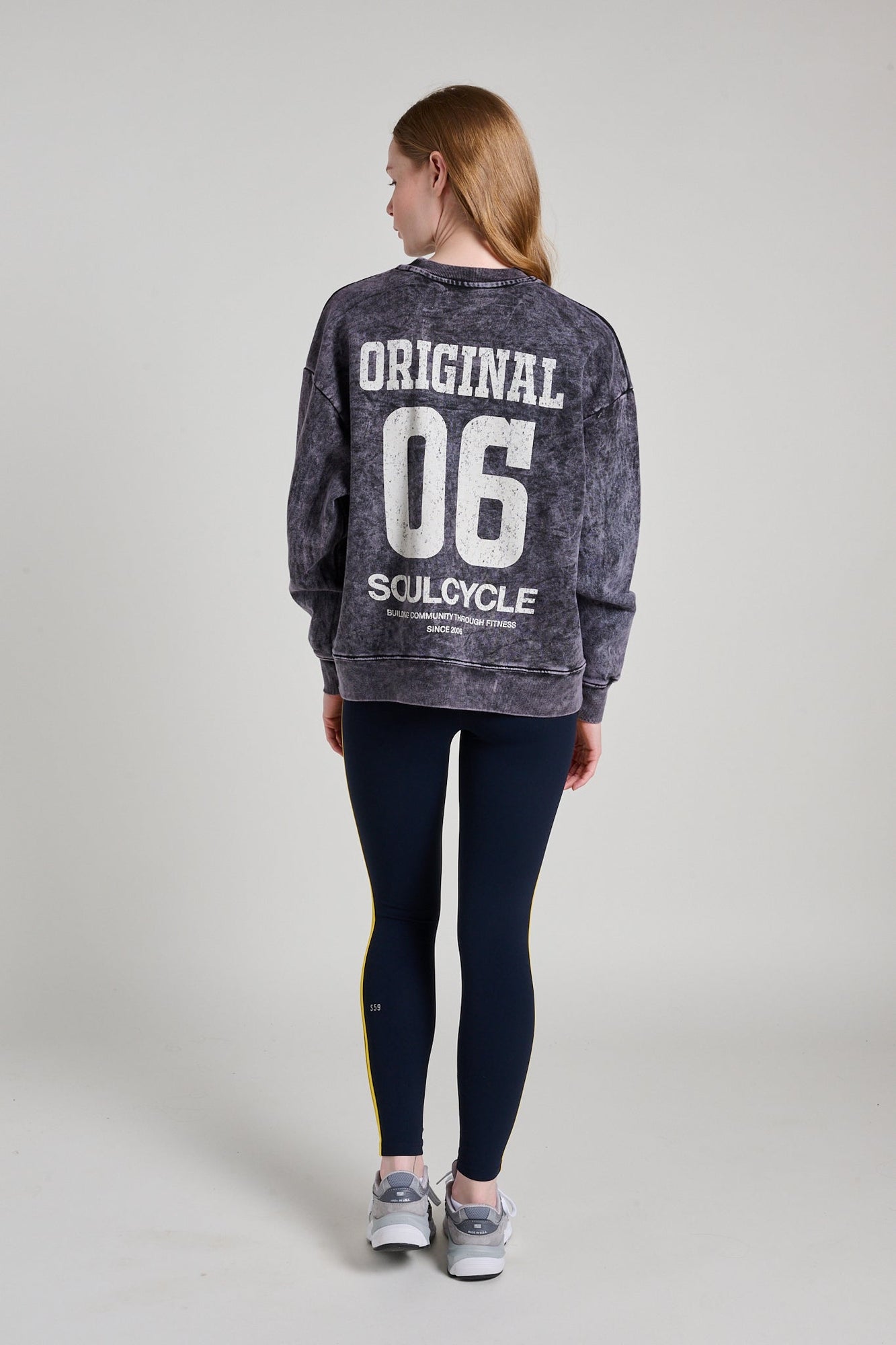 Soul by SoulCycle | Jordan Crew | Mineral Wash Navy