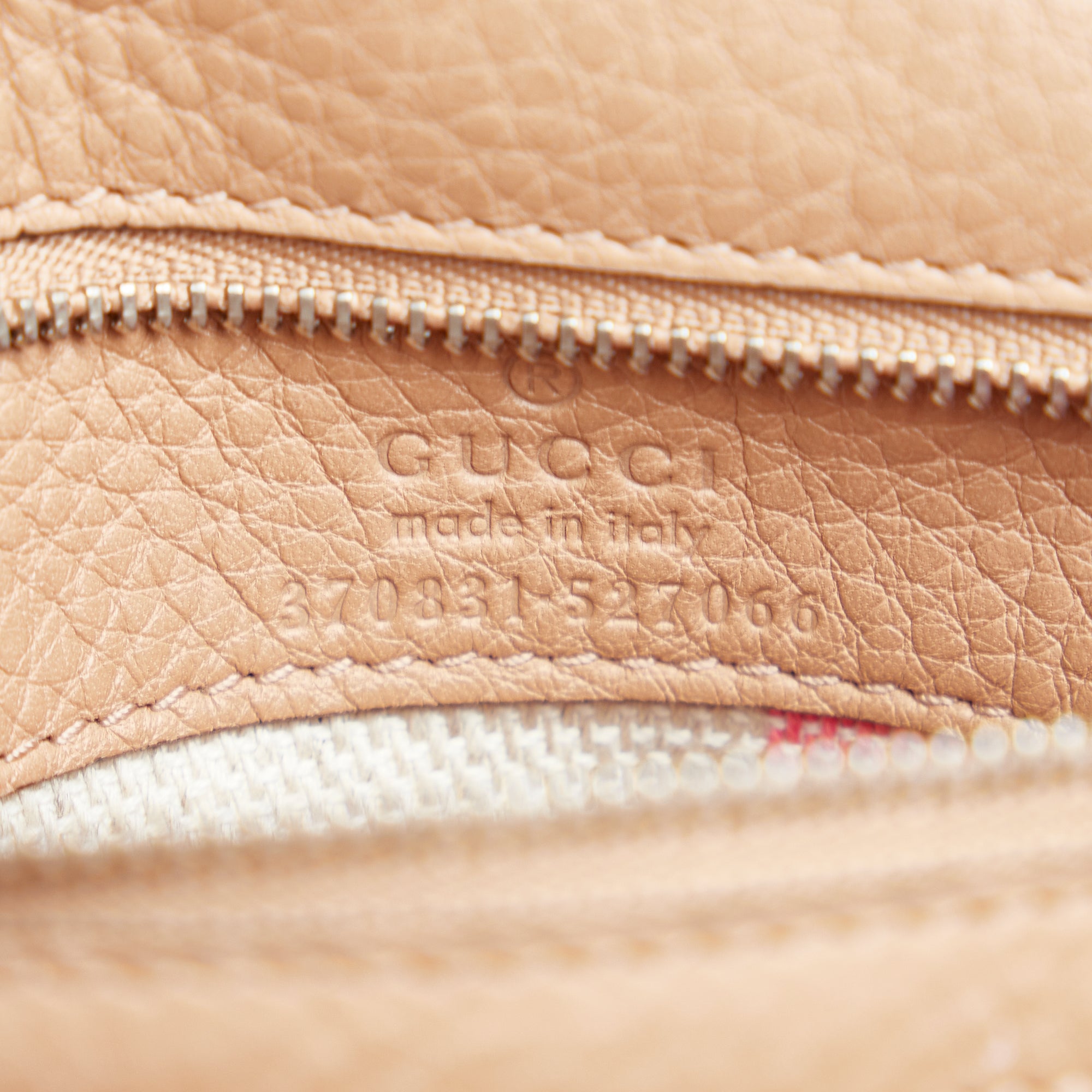 Gucci | Pre-Owned Small Leather Bamboo Daily Satchel | Brown/Beige