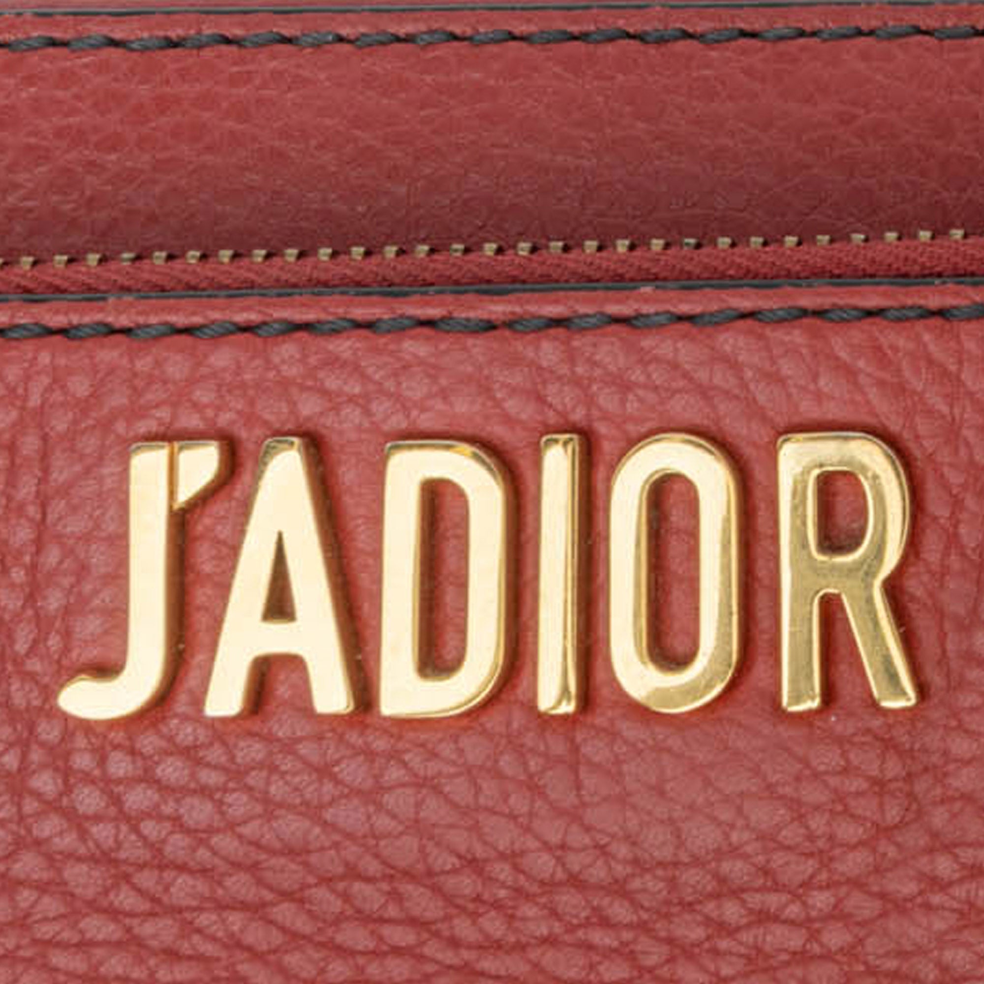 Dior | Pre-Owned Leather JAdior Camera Bag | Red