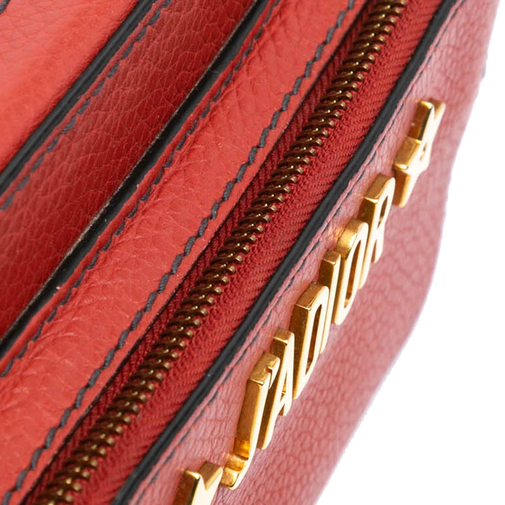 Dior | Pre-Owned Leather JAdior Camera Bag | Red