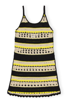Crochet Slip Dress | Golden Kiwi